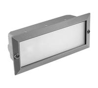 Aplique exterior empotrable Tamesis (60 W, 8 x 24 x 10 cm, Antracita, IP44)