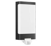 Aplique exterior LED con sensor L 240 S (9,3 W, L x An x Al: 8,1 x 16,5 x 30,5 cm, Antracita/Blanco, Blanco cálido)