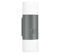 Aplique exterior LED con sensor L910 (9,8 W, L x An x Al: 8 x 8,5 x 23,5 cm, Antracita, Blanco, Blanco cálido)