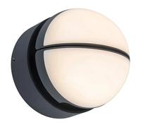 Aplique exterior LED Eklips (13 W, 161 x 161 x 146 mm, Gris oscuro, IP54)