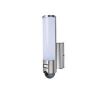 Aplique exterior led elara 1300 lm gris color luz regulable con sensor