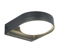 Aplique exterior LED Fele (14 W, 50 x 160 x 200 mm, Gris oscuro, IP54)