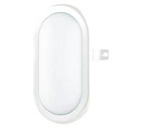 Aplique exterior LED Mini Oval (5,5 W, 11,5 x 7,6 x 16,9 cm, Blanco, IP54)