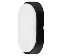 Aplique exterior LED Oval (10 W, 11,9 x 6,05 x 21,2 cm, Negro, Blanco, IP54)