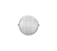 Abrila Apus Blanco - Aplique Exterior Moderno Aluminio / Cristal Pequeño 44 Ip