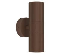 Aplique exterior Tomelloso (28 W, 6 x 20 cm, Marrón, IP44)