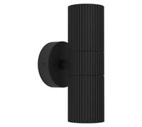 Aplique exterior Tomelloso (28 W, 6 x 20 cm, Negro, IP44)