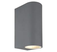 Aplique exterior Veronika (35 W, L x An x Al: 9,2 x 6,8 x 15 cm, Antracita, GU10, Redondeada)