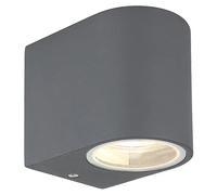 Aplique exterior Veronika (35 W, L x An x Al: 9,2 x 6,8 x 8,1 cm, Antracita, GU10, Redondeada)
