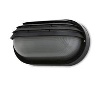 Aplique FAR IP44 60W E27 ng.NEGRO