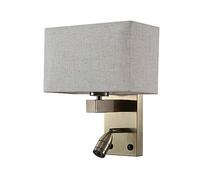 Abrila Gabriel Cuero / Beige - Aplique Moderno 1Xe27