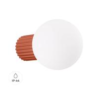 Aplique Halo IP44 Rojo Ocre