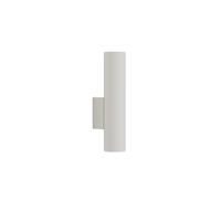 Aplique Interior Blanco Metal H: 25cm 2x GU10 Up Down Moderno Salón Wandleuchte