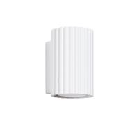 Aplique Interior Blanco Pequeño H:10CM GU10 Aluminio Indirekt Pared Spot Luz
