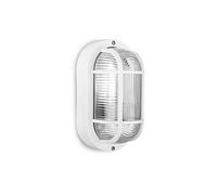 APLIQUE IP54 OVAL BLANCO E27 40W 20x11,3CM MOD. OVALO TARRAGONA