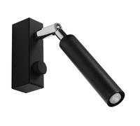 Aplique Lámpara para Leer Aplique Negro Metal Ajustable G9 H:10CM Pequeño