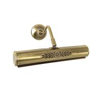 Aplique Latón B: 30 CM Orientable en Bronce Art Nouveau E14 Lámpara de Cuadros