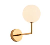 Aplique Latón Cristal en Dorado Bola G9 Estilo Moderno Wandleuchte dormitorio
