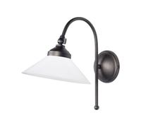 Aplique Latón Cristal Orientable B: 19,5 CM Rústico E14 Lámpara de Pared Spot