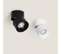 Aplique LED 15W de Aluminio Circular Negro New Onuba