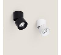 LEDKIA LIGHTING Aplique LED 7W Aluminio Circular Blanco New Onuba 4000K Blanco Neutro