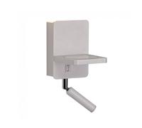Aplique led con cargador wireless rob (5+3w) marca cristalrecord