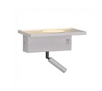 Aplique led con cargador wireless rob ii 5+3w marca cristalrecord 8 cm