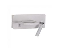 Aplique led con cargador wireless rob iii (5+3w) marca cristalrecord 9 cm