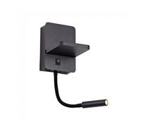 Aplique led con cargador wireless rob2 (5+3w) marca cristalrecord