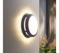 Aplique LED inteligente para exterior Lindby Smart Liren CCT RGB Tuya WiFi