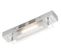 Aplique LED Lámpara Pared 30 CM Luces de Espejo Malo Cromo Brillante Cristal