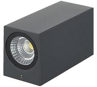 APLIQUE LED LUXE CUBOID GRIS IP54 8W.N