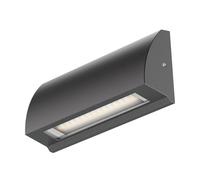 Aplique LED / luz de escalera SEGIN para exterior IP54 downlight plano antracita