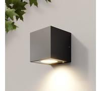 Aplique LED para exterior Arcchio Tassnim, 12 cm, antracita, IP65