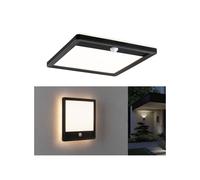 Aplique LED para exterior Lamina de Paulmann, negro, sensor, IP44