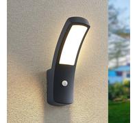 Aplique LED para exterior Lindby Moshe con sensor