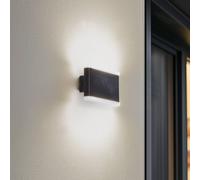 Aplique LED para exterior Lindby Smart Elvi, CCT, RGB, Tuya, IP54