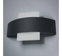 OSRAM ENDURA Style Shield Square luz exterior LED bidireccional gris oscuro aluminio, IP44, para fachadas/entradas