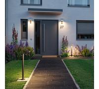 Aplique LED para exterior Paulmann Zenera, 3000 K, antracita IP44