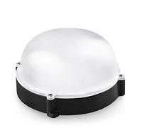 APLIQUE LED REDONDO NEGRO EXT.IP65 12w.C