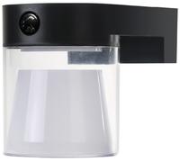 Aplique LED Solar de Pared Serie Laconi 4W CCT 3000/4000/6500K 500Lm con Sensor y Luz Crepuscular (Negro) - GSC