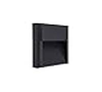 Aplique lordelo cuadrado ip65 1x8w led 350lm 4000k l.20xan.5,5xal.20cm