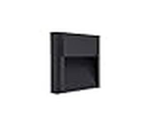Aplique lordelo cuadrado ip65 1x8w led 350lm 4000k l.20xan.5,5xal.20cm