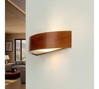 Aplique Madera Cristal Blendarm E27 Multiple Arbaro Wandleuchte Escalera Pasillo