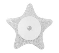 Aplique magnético, iluminación LED en forma de estrella, lámpara de pared inalámbrica con sensor de movimiento con batería recargable, construcción ABS con fácil montaje, dormitorio, cocina, baño, pas