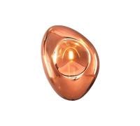 Aplique Metal Cristal 27,5 CM Alto En Cobre Brillante E14 Moderno Wandleuchte
