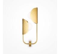 Maytoni Tropic aplique de pared, derecha, latón, 2 luces, metal