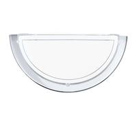 Aplique Moderno 1 Luz Blanco Con Vidrio Coll. GL1583