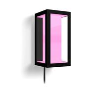 Aplique mural exterior Philips Hue White and Color ambiance Impress Bluetooth Zigbee Negro