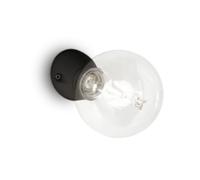Aplique negro 65x75 mm E27 Ideal Lux - 180304
